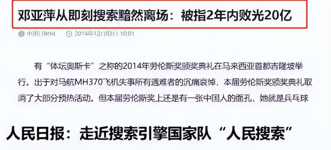 邓亚萍20亿做网站