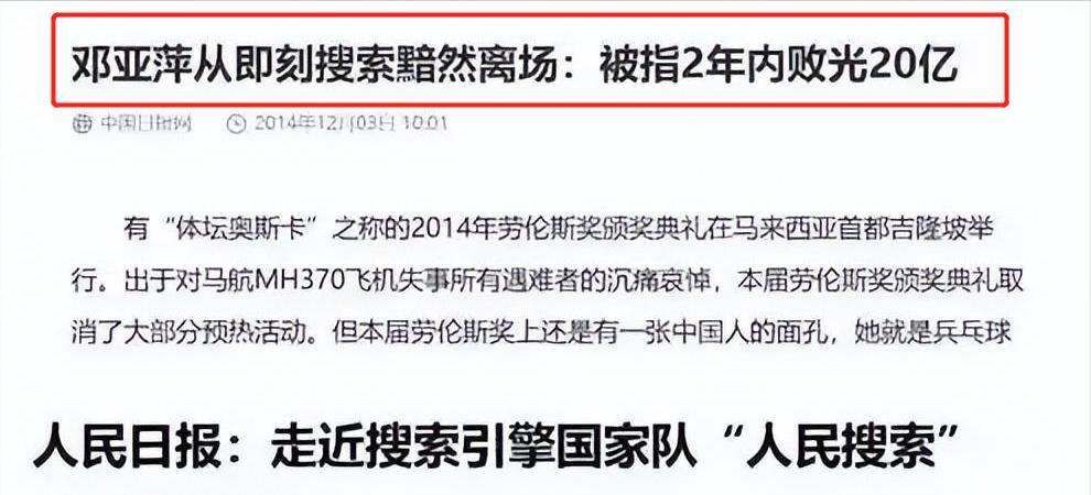 邓亚萍20亿做网站