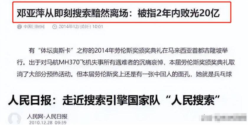 邓亚萍20亿做网站